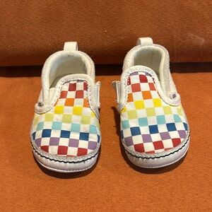 Vans Crib Shoes size 4, Barely Worn